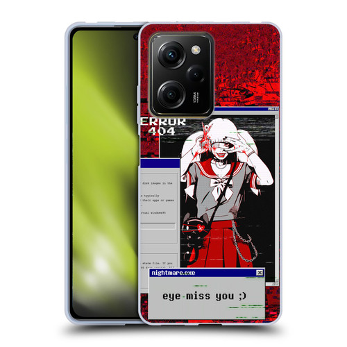 Zombie Makeout Club Graphics Eye Miss You Soft Gel Case for Xiaomi Redmi Note 12 Pro 5G