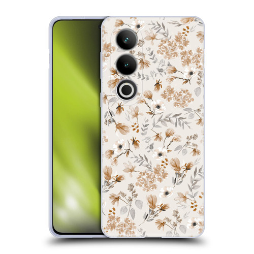 Anis Illustration Mix Pattern Romantic Neutrals Soft Gel Case for OPPO OnePlus Ace 3V 5G