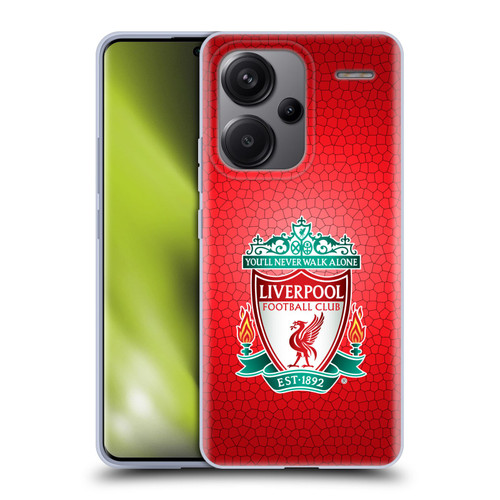 Liverpool Football Club Crest 2 Red Pixel 1 Soft Gel Case for Xiaomi Redmi Note 13 Pro Plus 5G