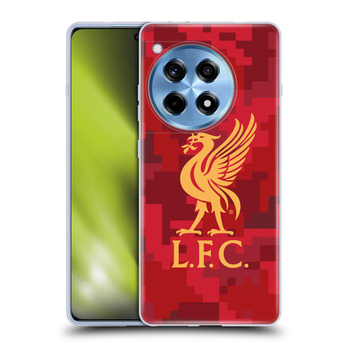 Liverpool Football Club Digital Camouflage Home Red Soft Gel Case for OPPO OnePlus Ace 3 5G
