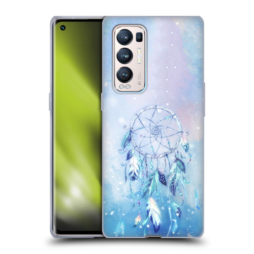 Simone Gatterwe Assorted Designs Blue Dreamcatcher Soft Gel Case for OPPO Find X3 Neo / Reno5 Pro+ 5G