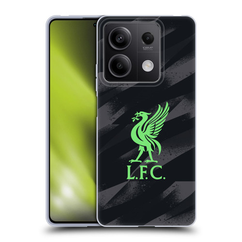 Liverpool Football Club 2023/24 Home Goalkeeper Kit Soft Gel Case for Xiaomi Redmi Note 13/13 Pro 5G