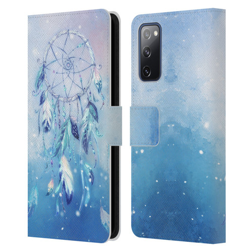 Simone Gatterwe Assorted Designs Blue Dreamcatcher Leather Book Wallet Case Cover For Samsung Galaxy S20 FE / 5G