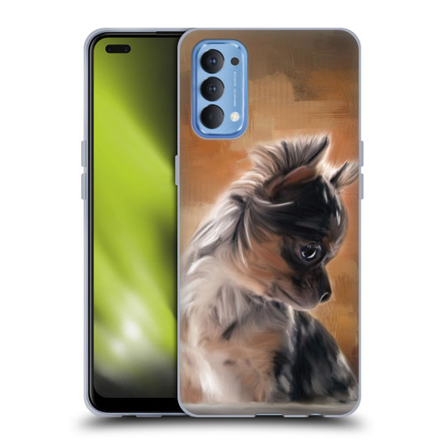 Simone Gatterwe Assorted Designs Chihuahua Puppy Soft Gel Case for OPPO Reno 4 5G