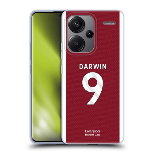 Liverpool Football Club 2023/24 Players Home Kit Darwin Núñez Soft Gel Case for Xiaomi Redmi Note 13 Pro Plus 5G