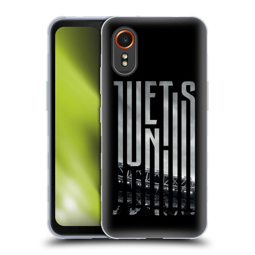 Juventus Football Club Graphic Logo  Stadium Soft Gel Case for Samsung Galaxy Xcover7 5G
