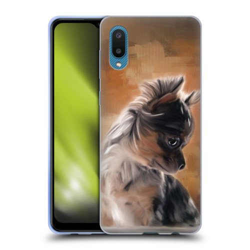Simone Gatterwe Assorted Designs Chihuahua Puppy Soft Gel Case for Samsung Galaxy A02/M02 (2021)