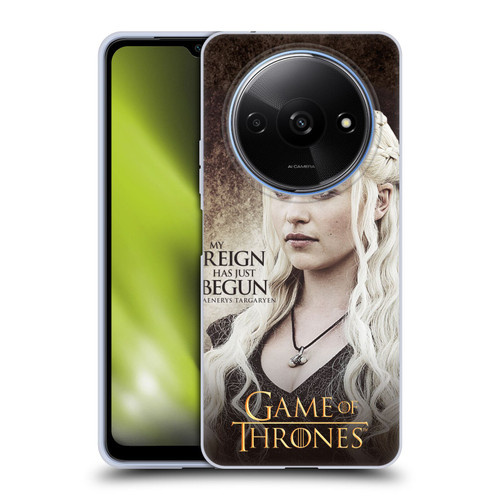 HBO Game of Thrones Character Quotes Daenerys Targaryen Soft Gel Case for Xiaomi Redmi A3