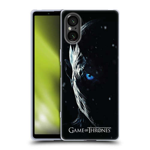 HBO Game of Thrones Season 7 Key Art Night King Soft Gel Case for Sony Xperia 5 V 5G