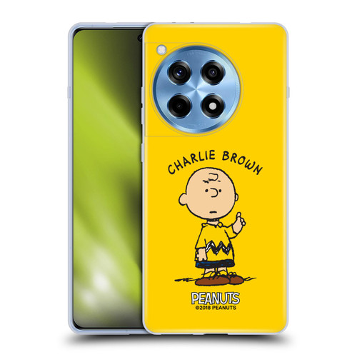 Peanuts Characters Charlie Brown Soft Gel Case for OPPO OnePlus Ace 3 5G