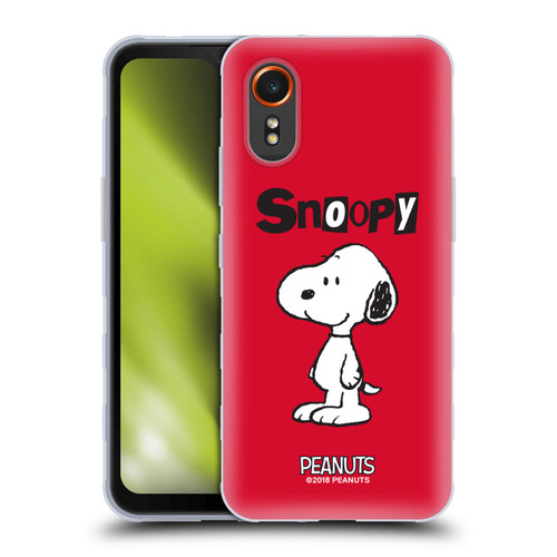 Peanuts Characters Snoopy Soft Gel Case for Samsung Galaxy Xcover7 5G