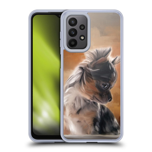 Simone Gatterwe Assorted Designs Chihuahua Puppy Soft Gel Case for Samsung Galaxy A23 / 5G (2022)
