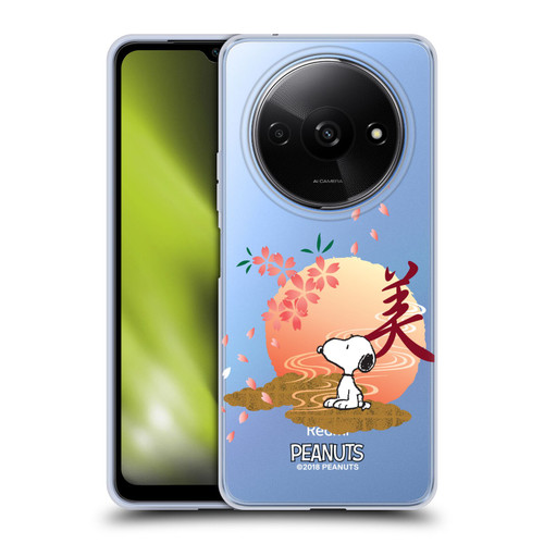 Peanuts Oriental Snoopy Sakura Soft Gel Case for Xiaomi Redmi A3