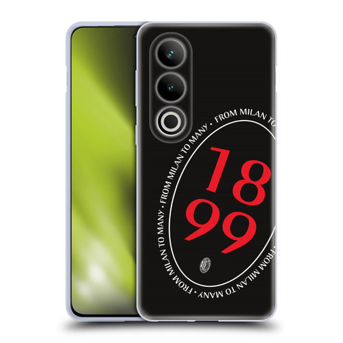 AC Milan Art 1899 Oversized Soft Gel Case for OPPO OnePlus Ace 3V 5G