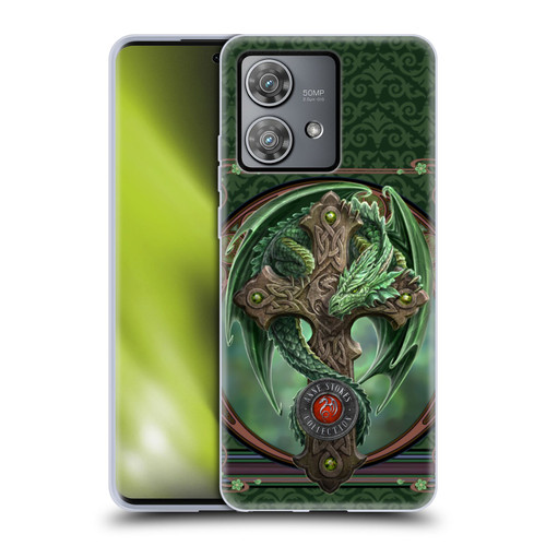 Anne Stokes Dragons Woodland Guardian Soft Gel Case for Motorola Edge 40 Neo 5G