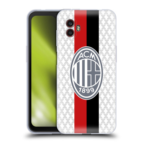 AC Milan 2023/24 Crest Kit Away Soft Gel Case for Samsung Galaxy Xcover6 Pro/Pro2
