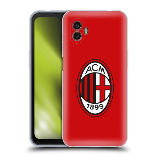 AC Milan Crest Full Colour Red Soft Gel Case for Samsung Galaxy Xcover6 Pro/Pro2
