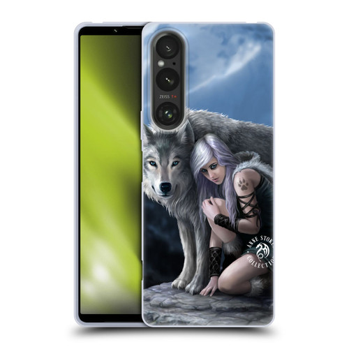 Anne Stokes Wolves Protector Soft Gel Case for Sony Xperia 1 V 5G