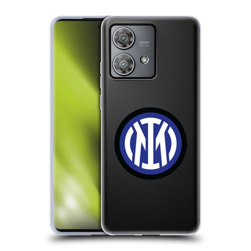 Fc Internazionale Milano Badge Logo Soft Gel Case for Motorola Edge 40 Neo 5G