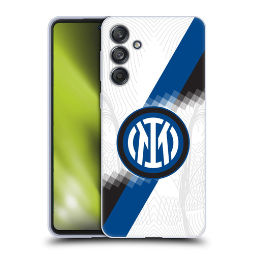 Fc Internazionale Milano 2023/24 Crest Kit Away Soft Gel Case for Samsung Galaxy M55 5G