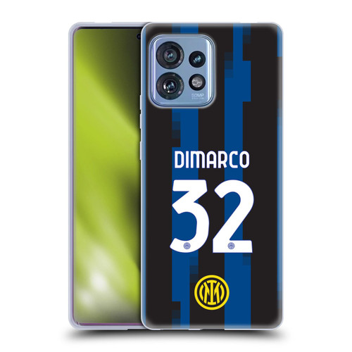 Fc Internazionale Milano 2023/24 Players Home Kit Federico Dimarco Soft Gel Case for Motorola Moto Edge 40 Pro Fc Internazionale Milano 2023/24 Players Home Kit Federico Dimarco Soft Gel Case for Motorola Moto Edge 40 Pro