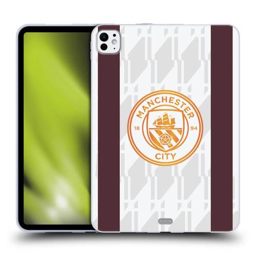 Manchester City Man City FC 2023/24 Badge Kit Away Soft Gel Case for Apple iPad Pro 11 M4 2024