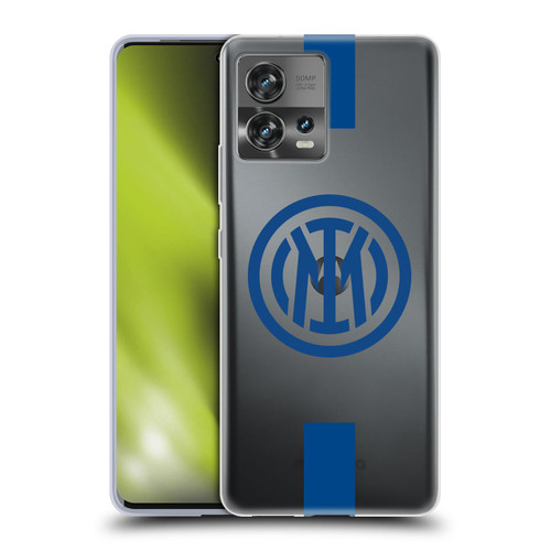Fc Internazionale Milano Logo Stripes Soft Gel Case for Motorola Moto Edge 30 Fusion