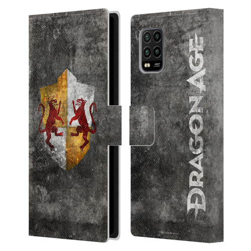EA Bioware Dragon Age Heraldry Ferelden Distressed Leather Book Wallet Case Cover For Xiaomi Mi 10 Lite 5G