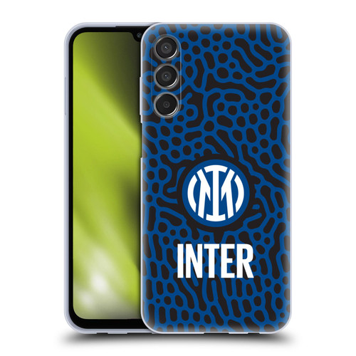 Fc Internazionale Milano Patterns Abstract 2 Soft Gel Case for Samsung Galaxy M15/F15 5G