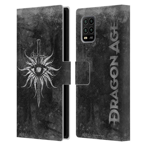 EA Bioware Dragon Age Heraldry Inquisition Distressed Leather Book Wallet Case Cover For Xiaomi Mi 10 Lite 5G