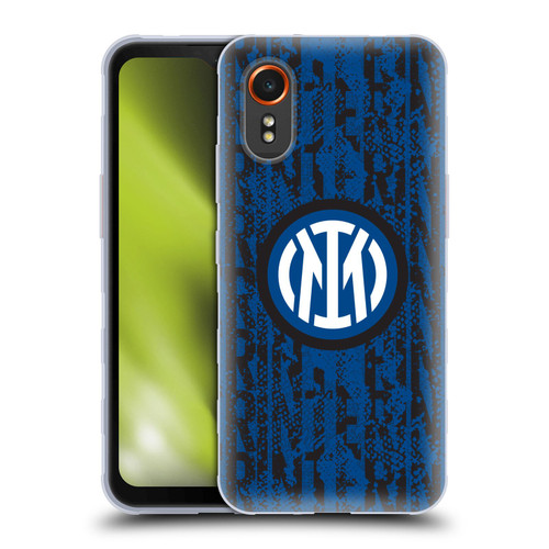 Fc Internazionale Milano Patterns Snake Wordmark Soft Gel Case for Samsung Galaxy Xcover7 5G