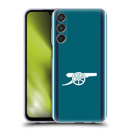 Arsenal FC 2023/24 Crest Kit Third Soft Gel Case for Samsung Galaxy M15/F15 5G