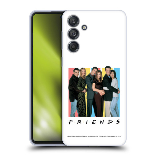 Friends TV Show Logos Cast Soft Gel Case for Samsung Galaxy M55 5G