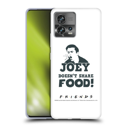 Friends TV Show Quotes Joey Food Soft Gel Case for Motorola Moto Edge 30 Fusion