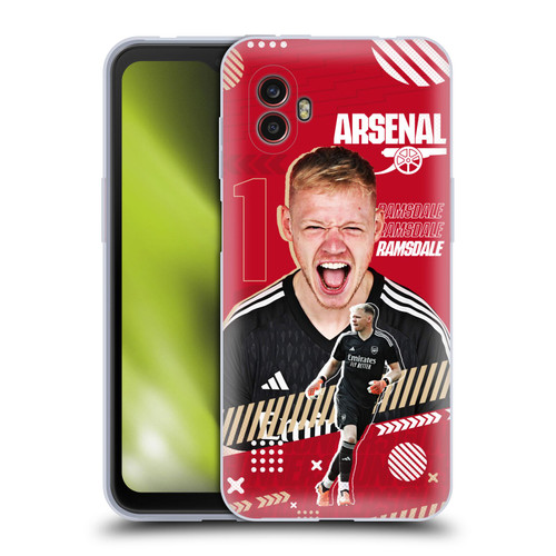 Arsenal FC 2023/24 First Team Aaron Ramsdale Soft Gel Case for Samsung Galaxy Xcover6 Pro/Pro2