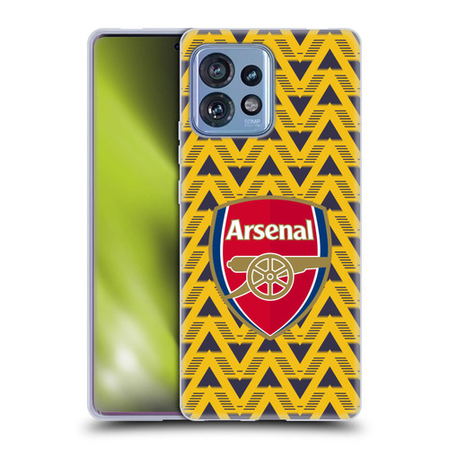 Arsenal FC Logos Bruised Banana Soft Gel Case for Motorola Moto Edge 40 Pro
