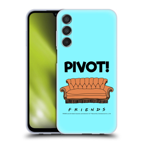 Friends TV Show Quotes Pivot Soft Gel Case for Samsung Galaxy M15/F15 5G