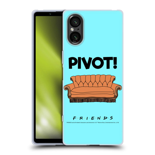 Friends TV Show Quotes Pivot Soft Gel Case for Sony Xperia 5 V 5G