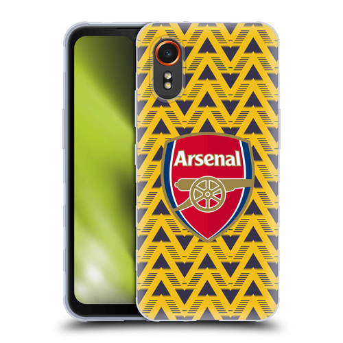 Arsenal FC Logos Bruised Banana Soft Gel Case for Samsung Galaxy Xcover7 5G
