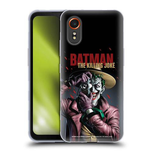 Batman DC Comics Famous Comic Book Covers Joker The Killing Joke Soft Gel Case for Samsung Galaxy Xcover7 5G