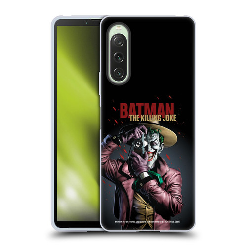 Batman DC Comics Famous Comic Book Covers Joker The Killing Joke Soft Gel Case for Sony Xperia 10 V 5G