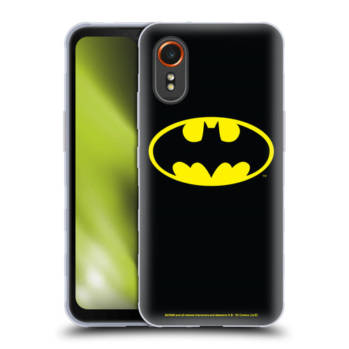 Batman DC Comics Logos Classic Soft Gel Case for Samsung Galaxy Xcover7 5G