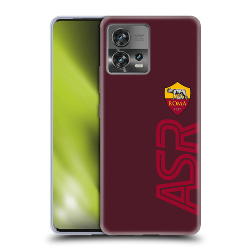AS Roma Crest Graphics Oversized Soft Gel Case for Motorola Moto Edge 30 Fusion