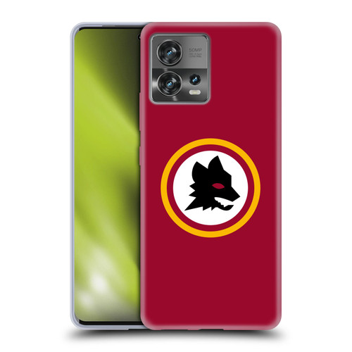 AS Roma Crest Graphics Wolf Circle Soft Gel Case for Motorola Moto Edge 30 Fusion