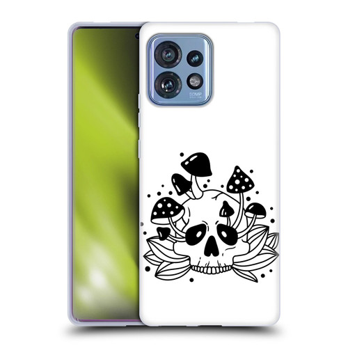 Haroulita Celestial Tattoo Skull Soft Gel Case for Motorola Moto Edge 40 Pro