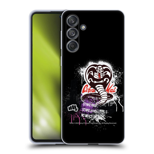 Cobra Kai Composed Art No Mercy Logo Soft Gel Case for Samsung Galaxy M55 5G