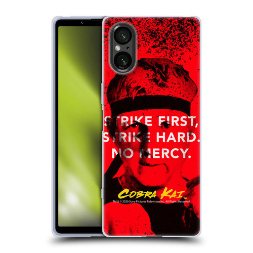 Cobra Kai Composed Art John Lawrence Strike Soft Gel Case for Sony Xperia 5 V 5G