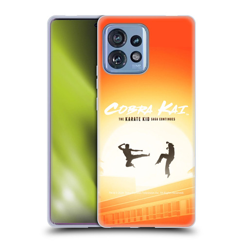 Cobra Kai Graphics Karate Kid Saga Soft Gel Case for Motorola Moto Edge 40 Pro