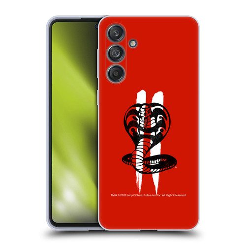 Cobra Kai Graphics Season 2 Logo Soft Gel Case for Samsung Galaxy M55 5G
