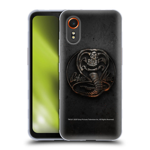 Cobra Kai Graphics Metal Logo Soft Gel Case for Samsung Galaxy Xcover7 5G